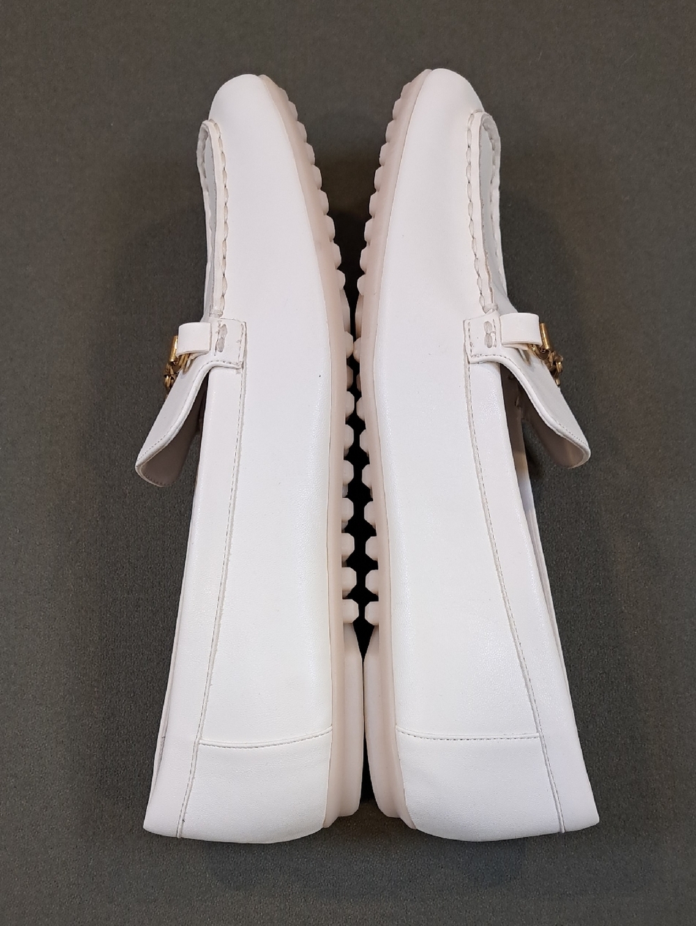 Franco Sarto Zerina Loafer - Color: Cream - Size: Women 10 - Picture 7 of 10